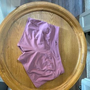 Mauve Lululemon 4” Speed Up Short